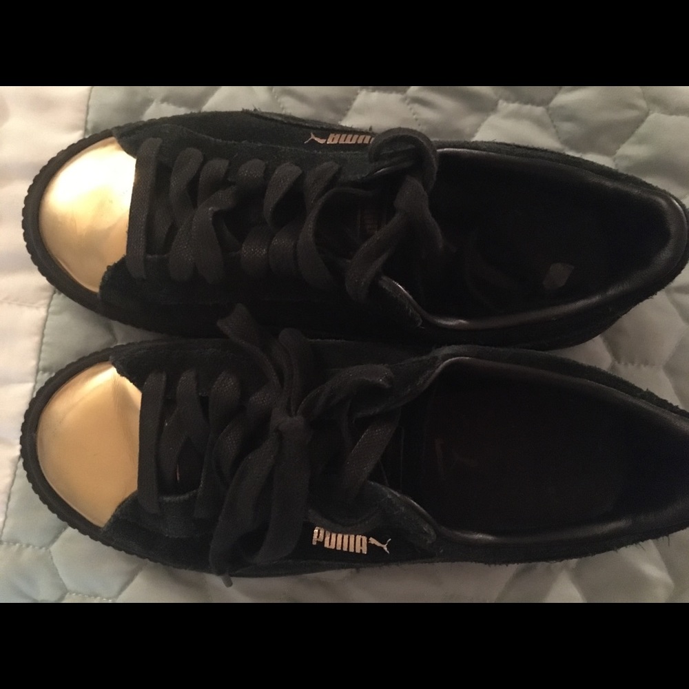 Suede Platform Sneakers